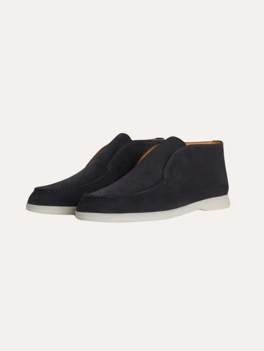 Variant image for Wildleder Slipper Herren - Eleganz & Komfort in Marineblau-1