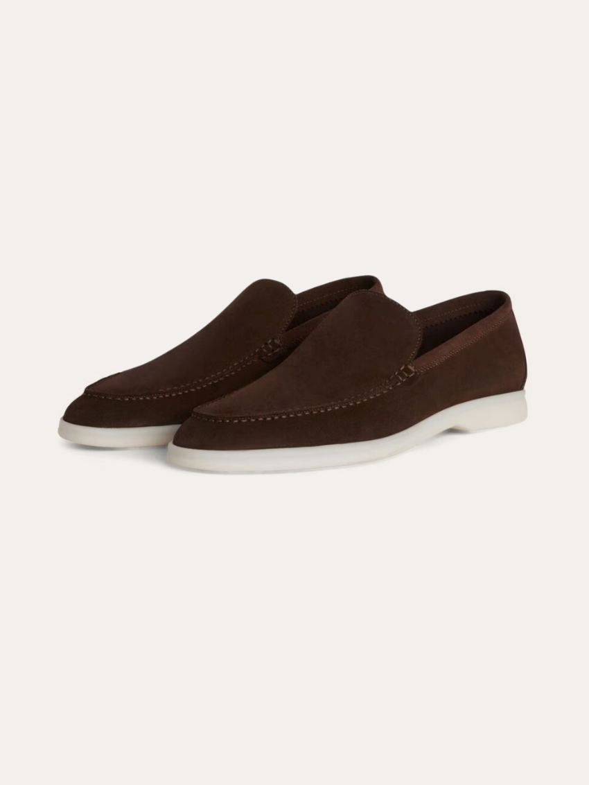 Variant image for Dunkelbraune Wildleder Slipper Herren - Stil & Komfort für Jeden Anlass-1