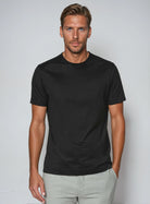 Variant image for Herren T-Shirt aus 100% Supima-Baumwolle – Stilvolles Schwarzes T-Shirt für Männer, Bequem und Vielseitig-1