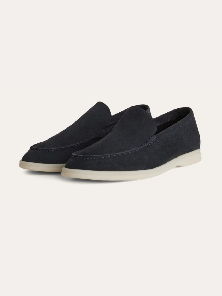 Variant image for Marineblaue Wildleder Slipper Herren - Stil, Komfort & Vielseitigkeit-1