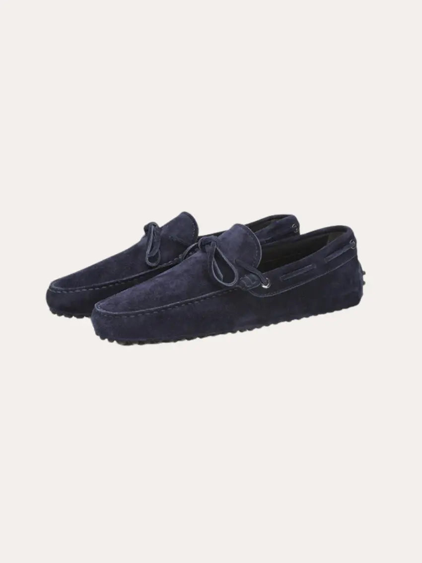 Variant image for Mokassins Damen Aus Wildleder - Stilvoller Komfort in Marineblau-1