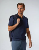 Variant image for Polo Shirt Herren Marineblau mit Reißverschluss – Atmungsaktives Poloshirt für Elegante Anlässe und Lässige Outfits-1
