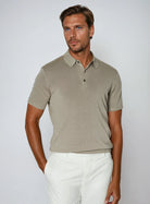 Variant image for Premium Khaki Poloshirt Herren aus 100% Baumwolle – Atmungsaktives Regular Fit Polo Shirt für Eleganz und Komfort-1